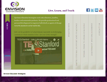 Tablet Screenshot of envisioneducation.org
